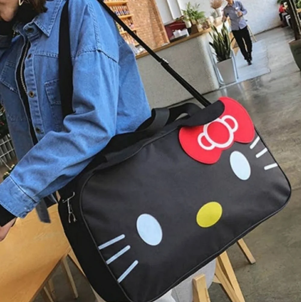 Hello Kitty Travel Crossbody Bag black - Picture 1 of 10
